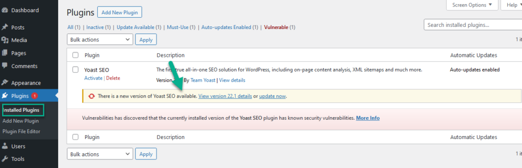 Shield Security: Plugin Vulnerabilities Example 2